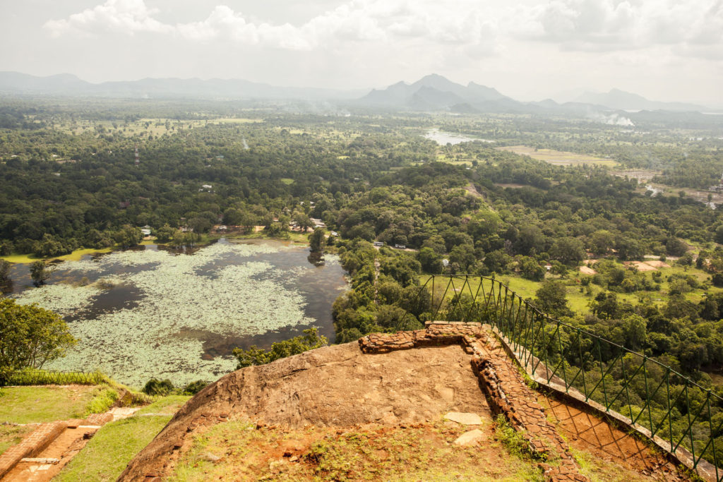 Sigiriya - další pohled z vrcholu