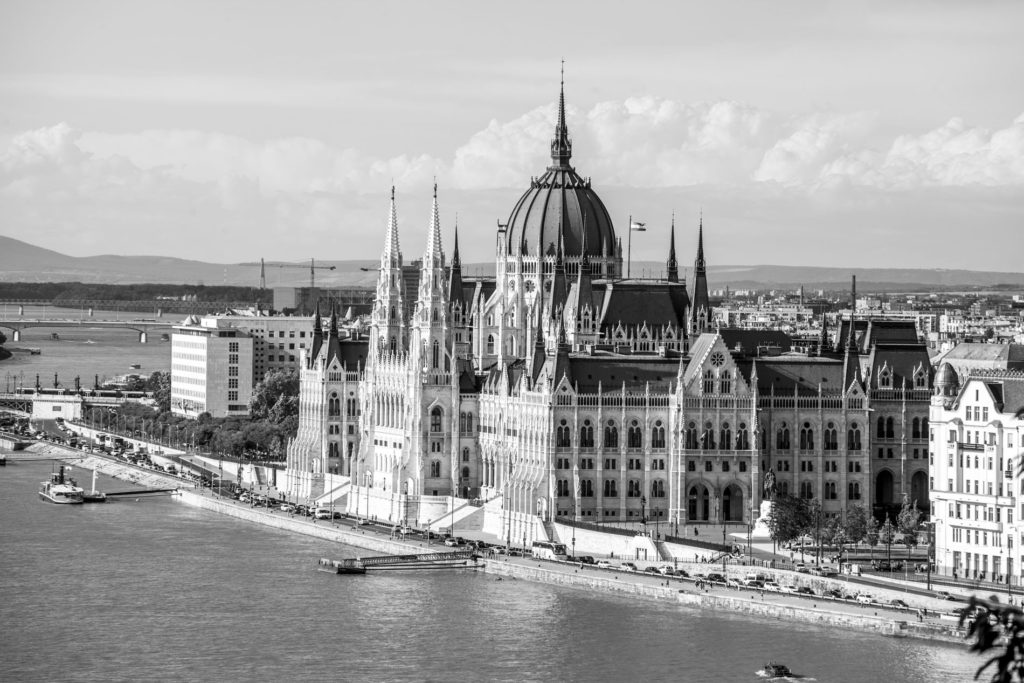 Budapešť - parlament