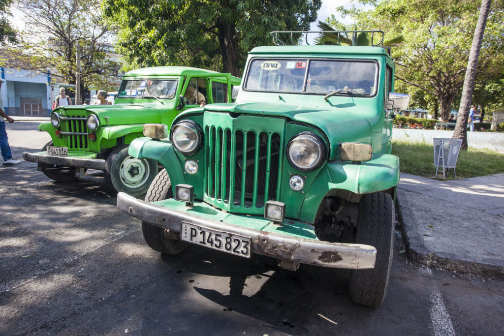 Havana - starý jeep