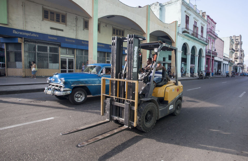 Havana - cesta domů po šichtě