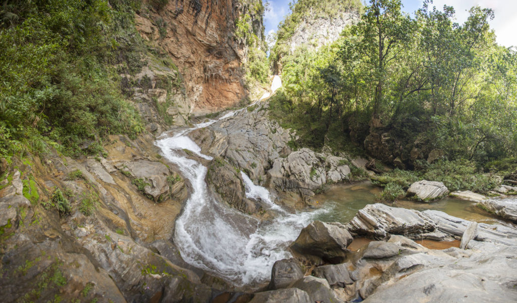 Topes de Collantes - Vodopád