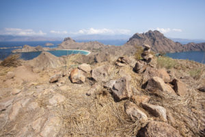 Ostrov Padar - Vrchol