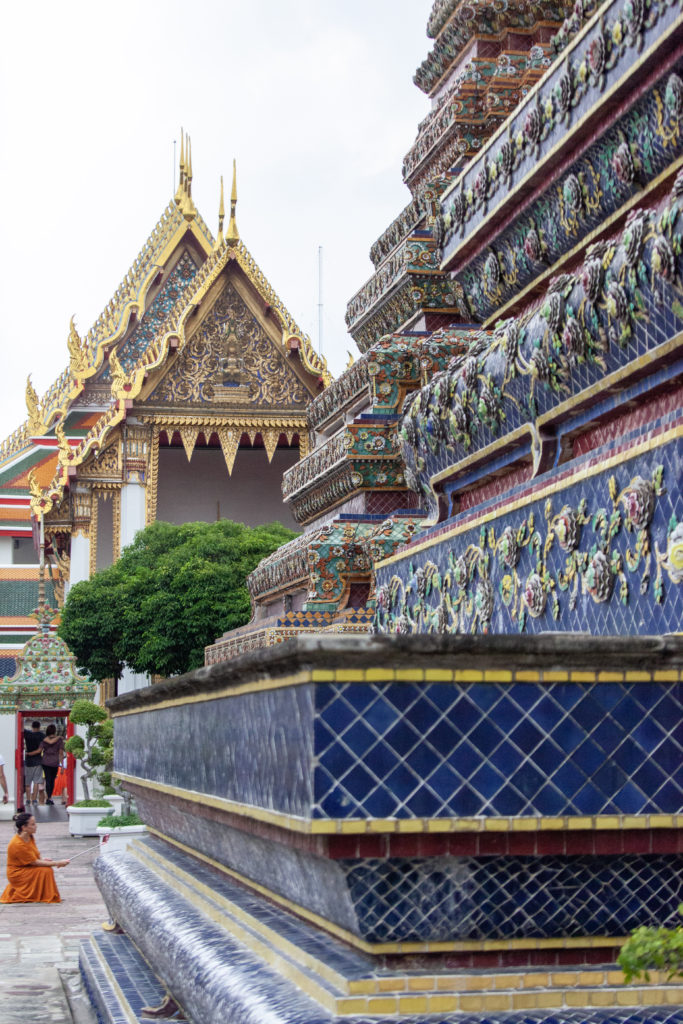 Bangkok chrám Wat Pho - chrám detail