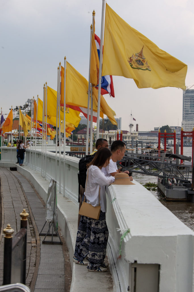 Bangkok - Výlet lodí - Přístav